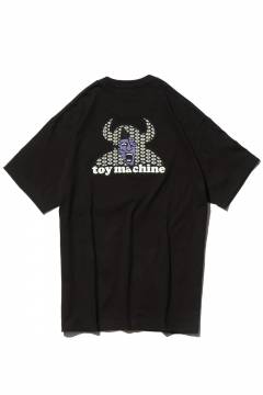 TOY MACHINE×PUNK DRUNKERS SECT FROM AITSU SS TEE - BLACK