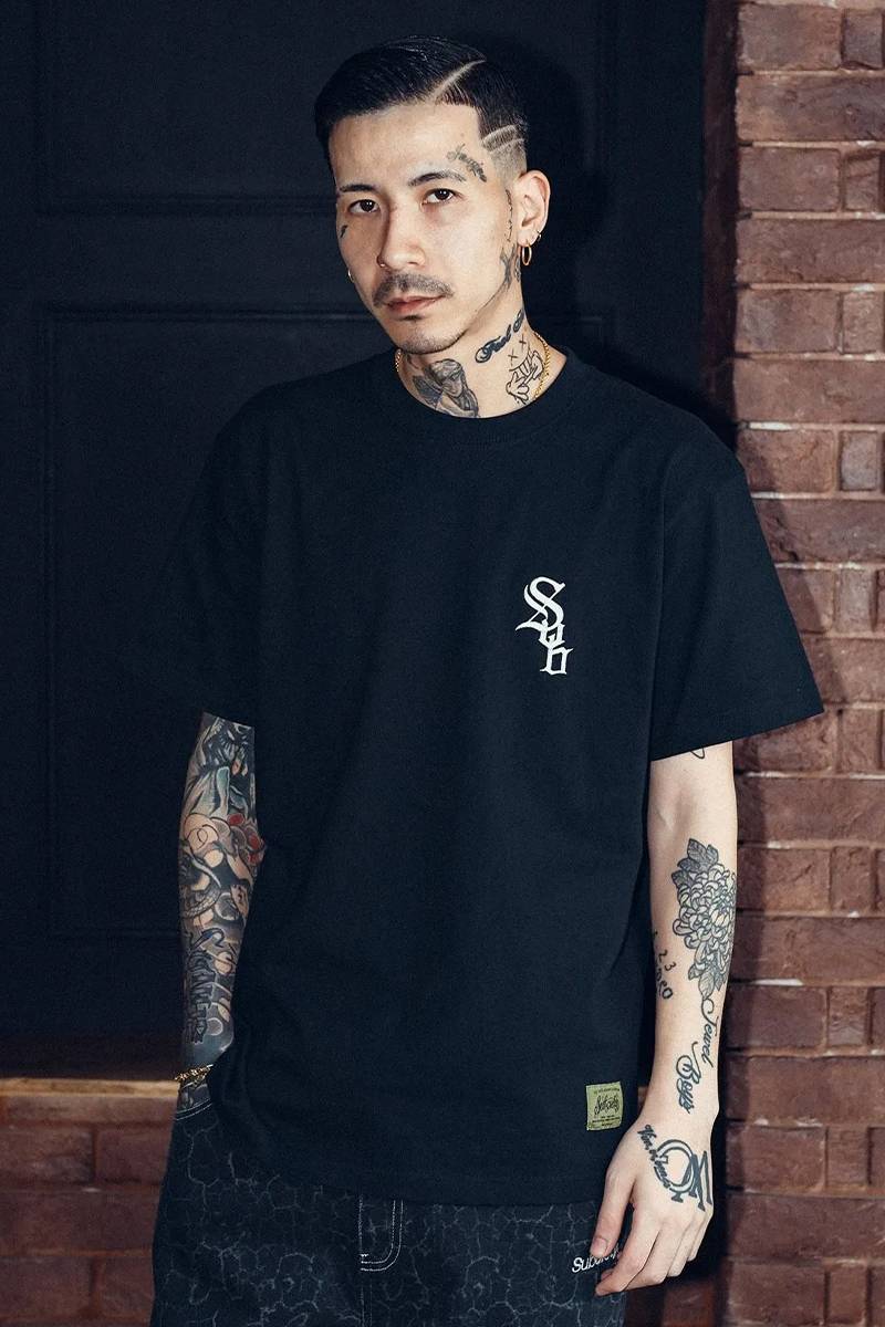 Subciety(サブサエティ) Crowd tee - Black