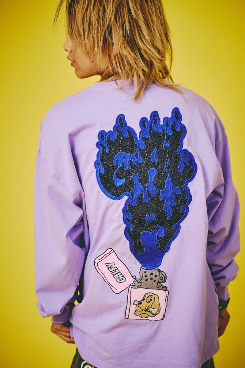 GALFY (ガルフィー) FIREライターロンT - Purple