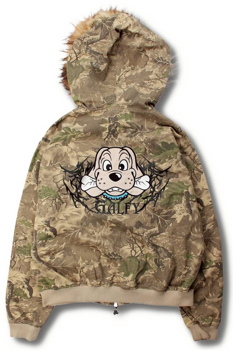 【予約商品】GALFY(ガルフィー)森林パーカー - Khaki