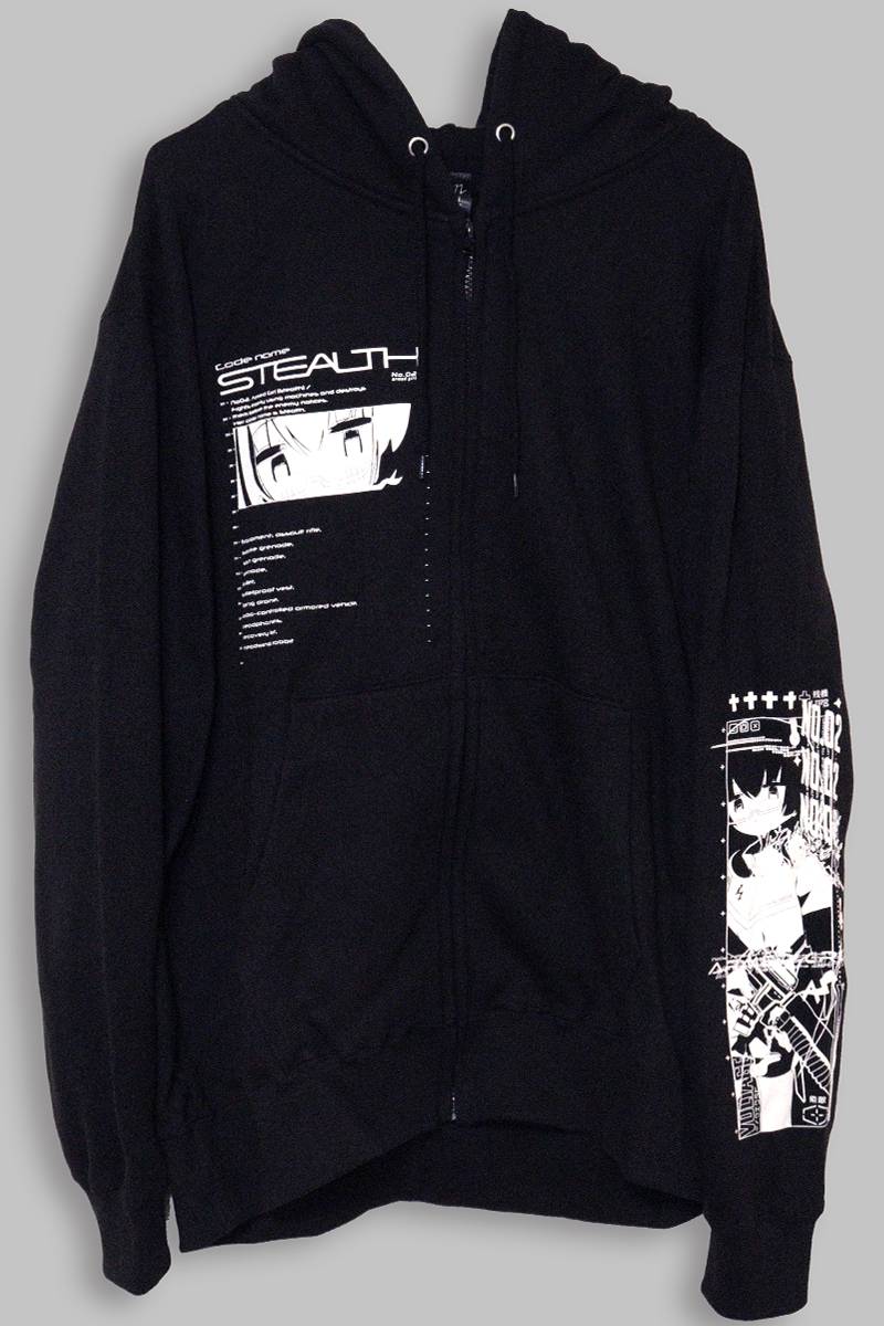 予約商品】Am10:24 No.02 code name STEALTH Zip Parker Type 予約商品】Am10:24 No.02 code name STEALTH Zip Parker Type