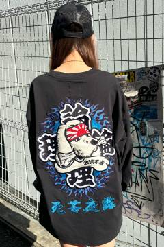 LONELY論理 LONELY論理×SANRIO KUROMI TAGGING T-SHIRTS-WHITE LONELY論理 LONELY論理×SANRIO KUROMI TAGGING T-SHIRTS-WHITE