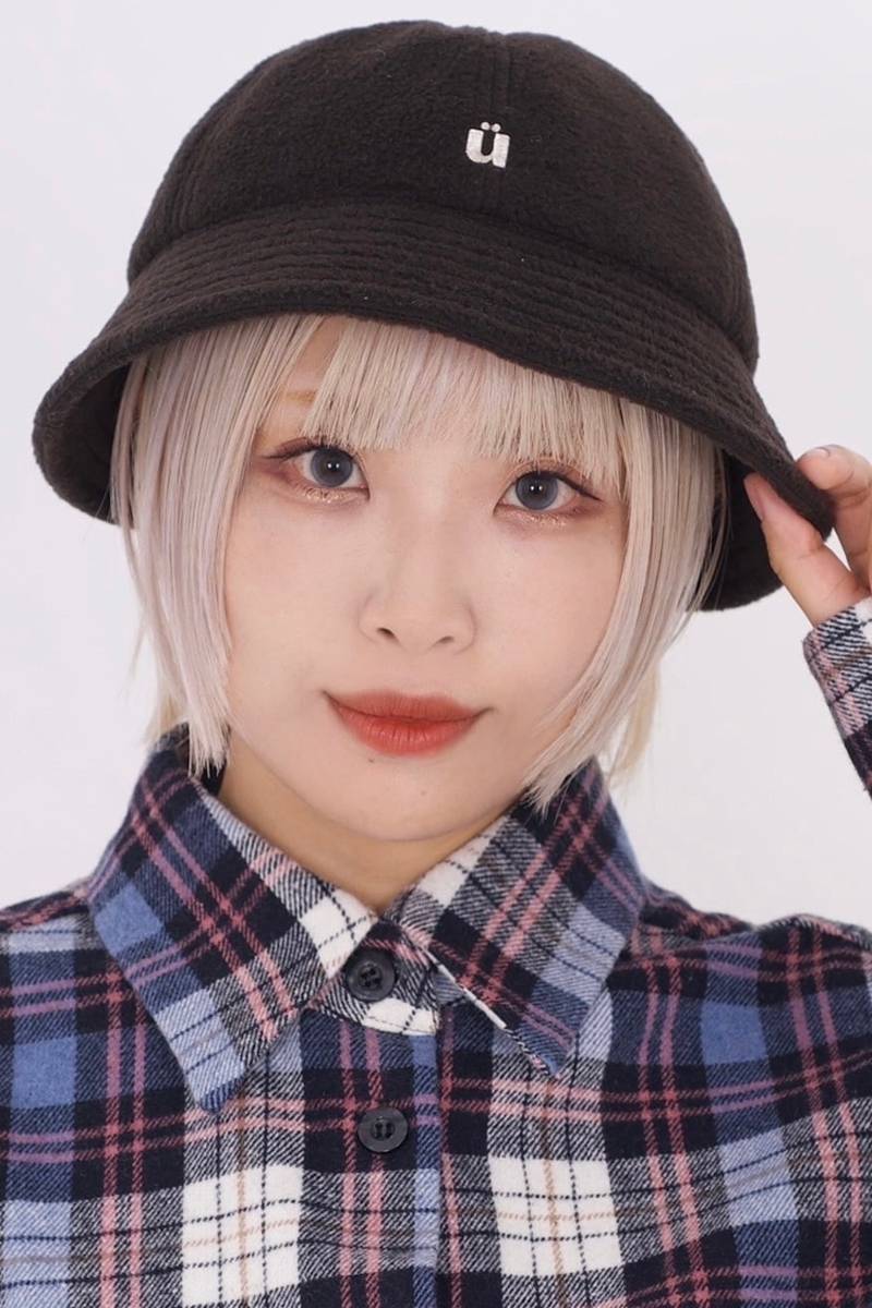 neüron(にゅうろん) フリースハット - Black