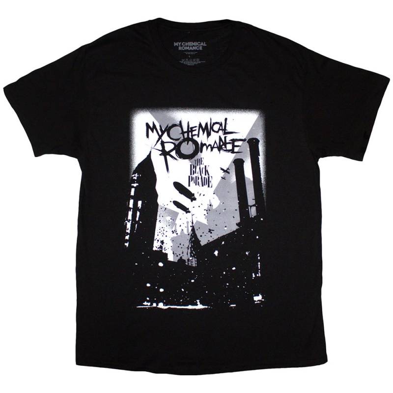 【予約商品】MY CHEMICAL ROMANCE バンドTシャツ ユニセックス: Industry (Black)