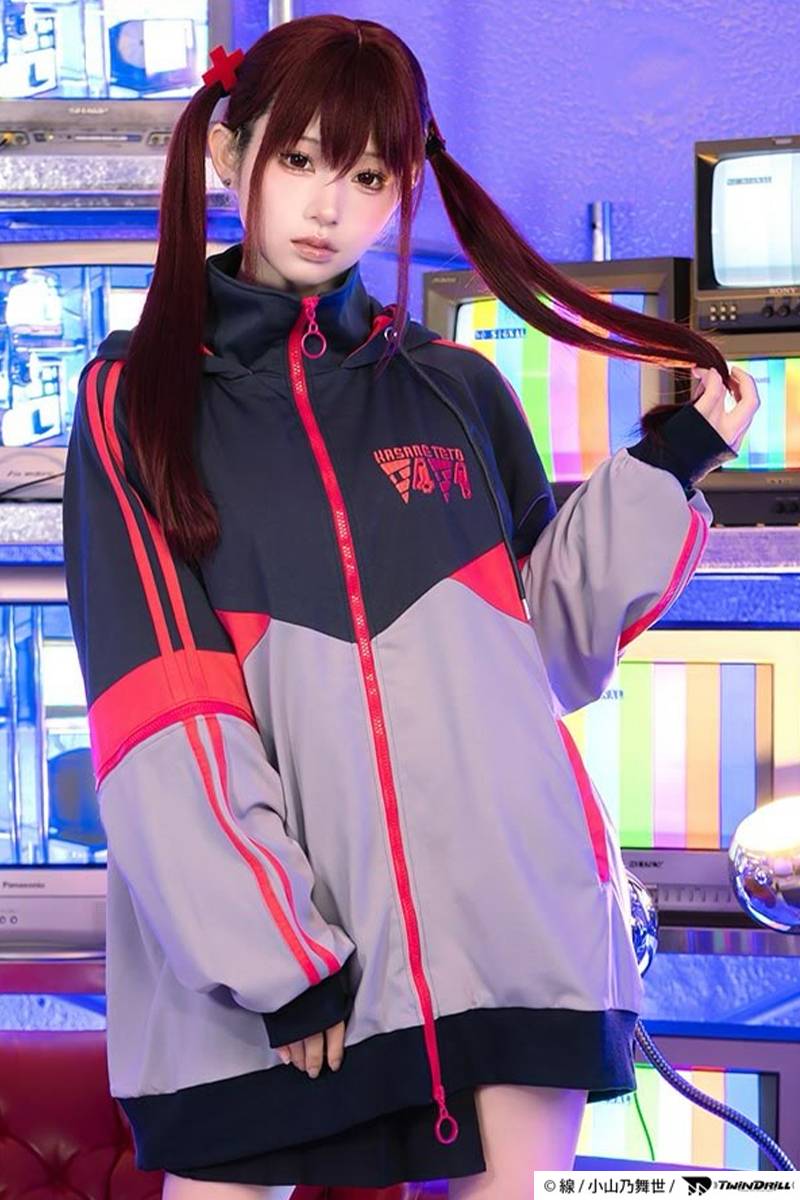 【予約商品】重音テト×LISTEN FLAVOR(リッスン・フレーバー) 重音テト 2wayジャージ・パーカー