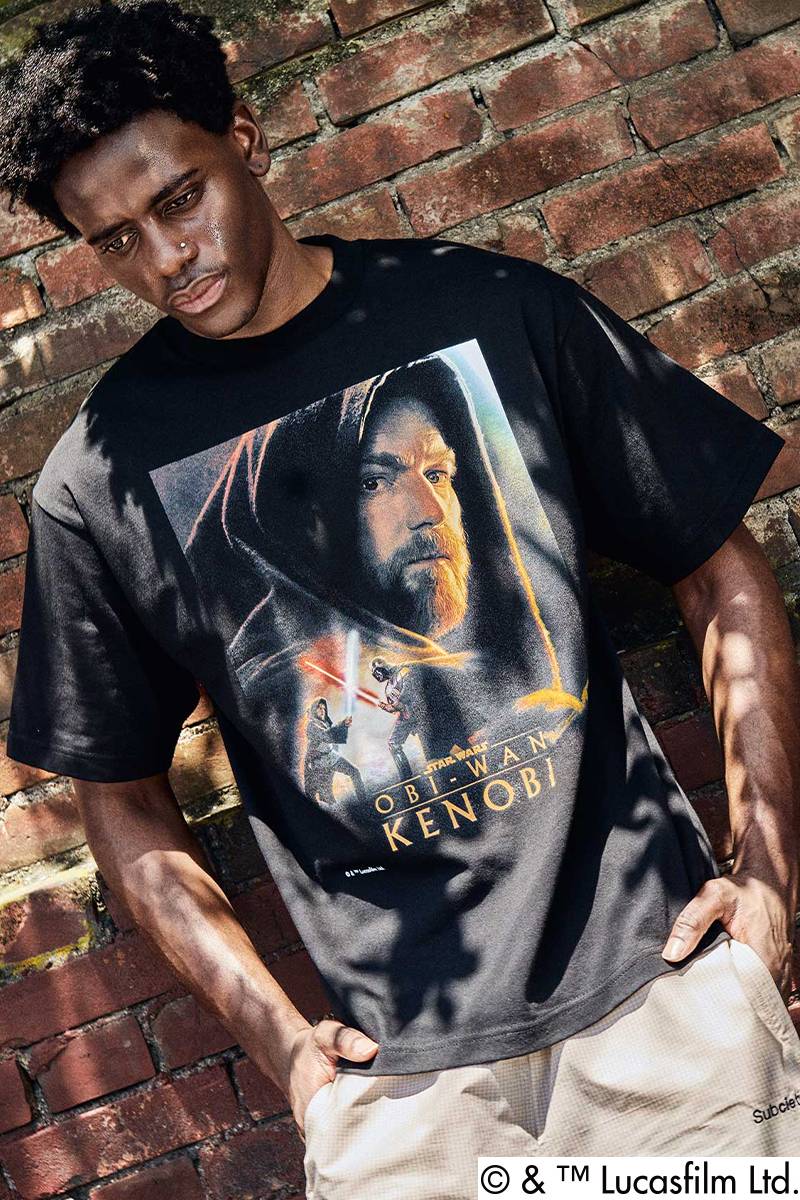 【予約商品】STAR WARS×Subciety(サブサエティ) Obi-Wan Kenobi tee