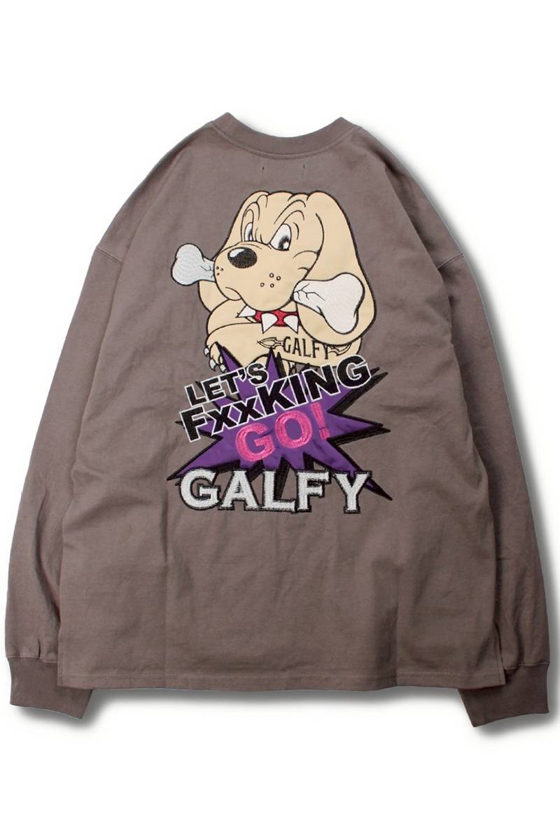【予約商品】GALFY(ガルフィー)LFG!! ロンT - Gray
