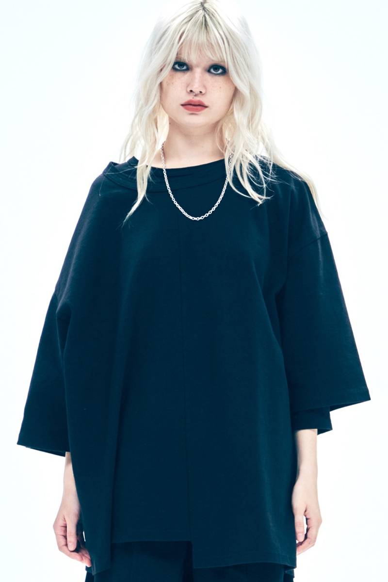 VIRGOwearworks (ヴァルゴウェアワークス) Slice tops - Black
