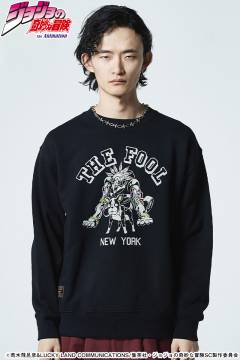 【予約商品】ジョジョの奇妙な冒険xglamb(グラム) Iggy Sweat Black