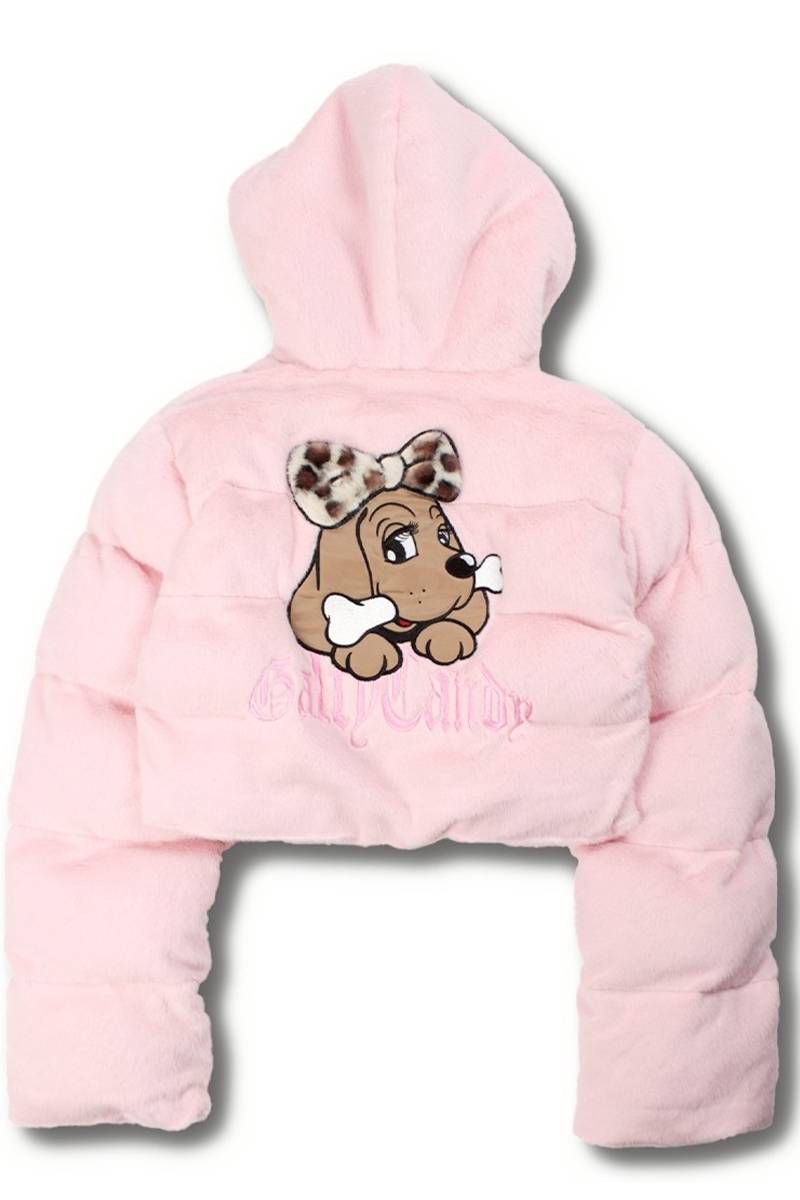 【予約商品】GALFY(ガルフィー)ギャルもこふわブルゾン - Pink