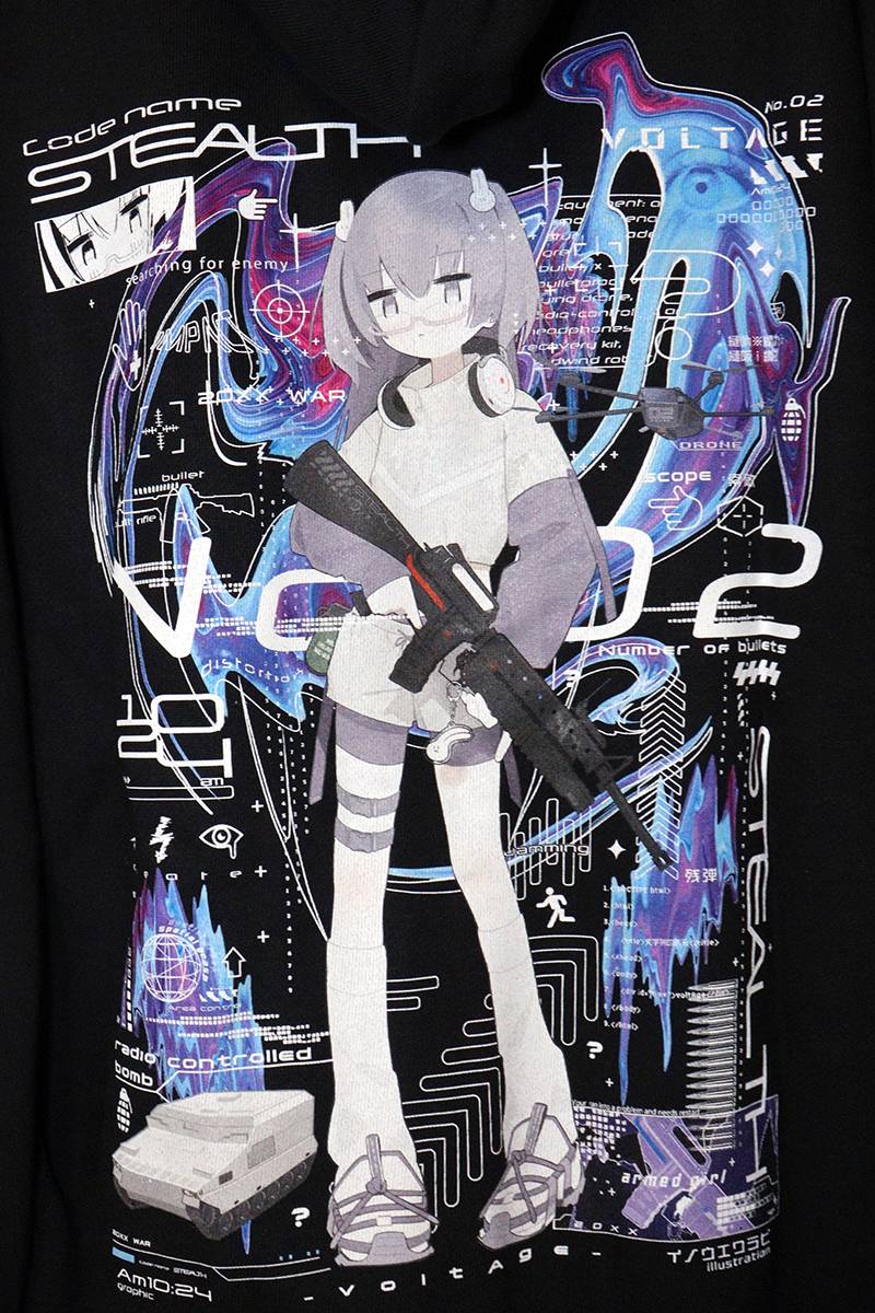 予約商品】Am10:24 No.02 code name STEALTH Zip Parker Type 予約商品】Am10:24 No.02 code name STEALTH Zip Parker Type