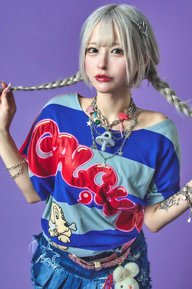 GALFY (ガルフィー) ウェイウェイ2WAY ボーダー - Blue/Red