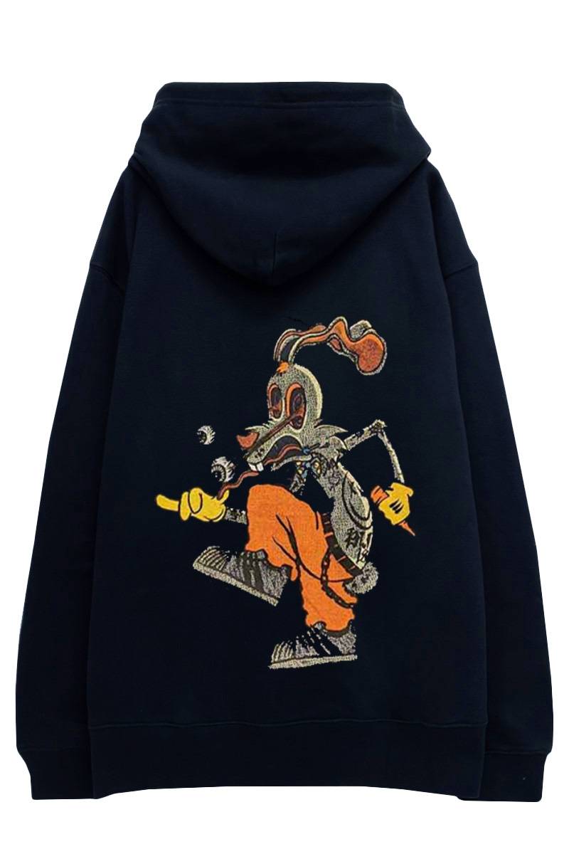 BLINK-182 Unisex Pullover Hoodie: Roger Rabbit (Back Print)