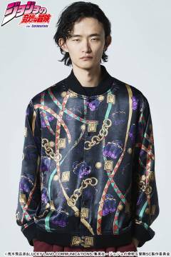 【予約商品】ジョジョの奇妙な冒険xglamb(グラム) Jotaro Jacket Black