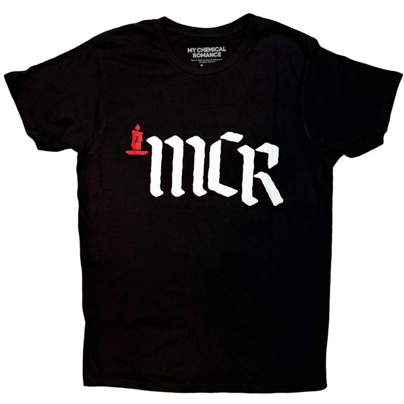 【予約商品】MY CHEMICAL ROMANCE バンドTシャツ ユニセックス: MCR Logo (Black)