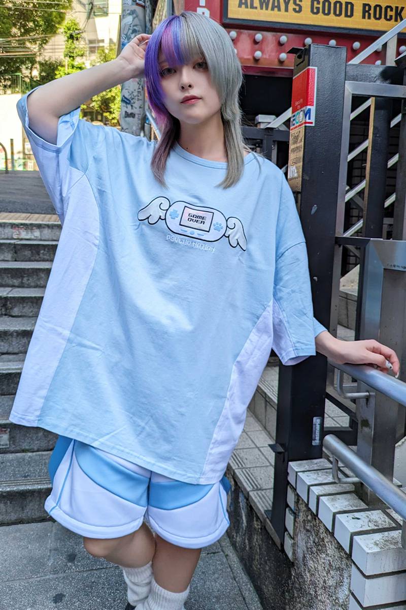 PSYCHO NATION (サイコネーション) GAME OVER TEE SAX