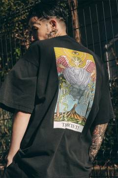 TRAVAS TOKYO (トラバス トーキョー) Devil bear BIG Tee/悪魔