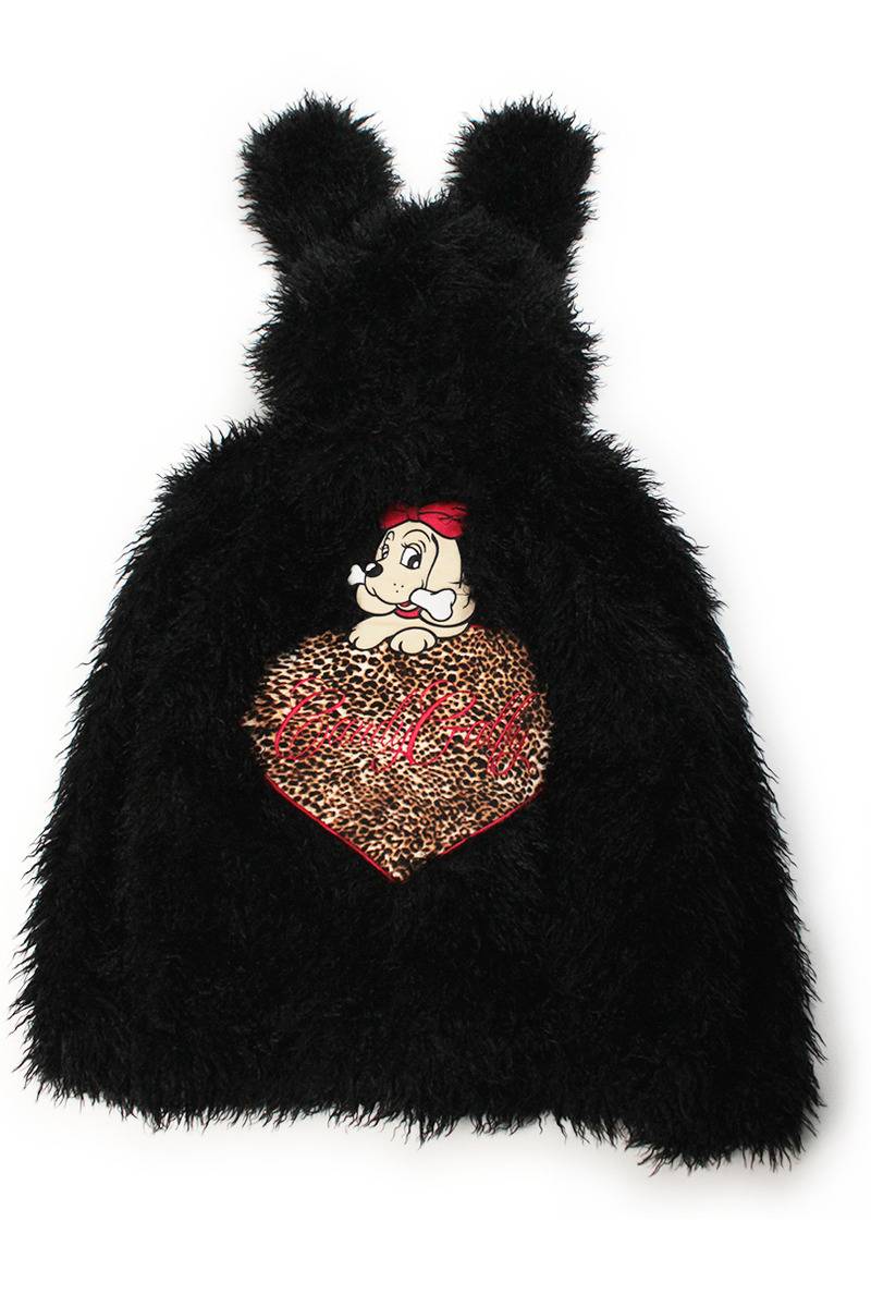 【予約商品】GALFY（ガルフィー）わんわんダッフルコート - BLACK