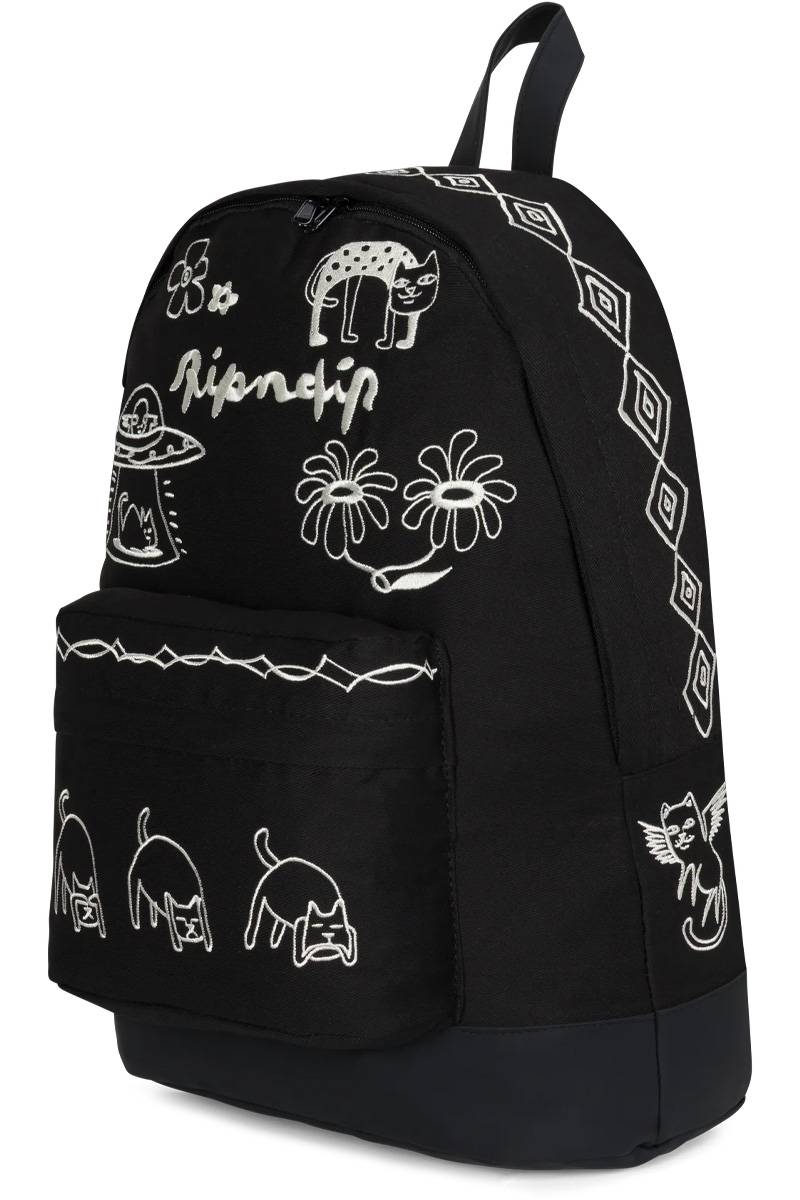 RIPNDIP (リップンディップ) Blonded Backpack - Black