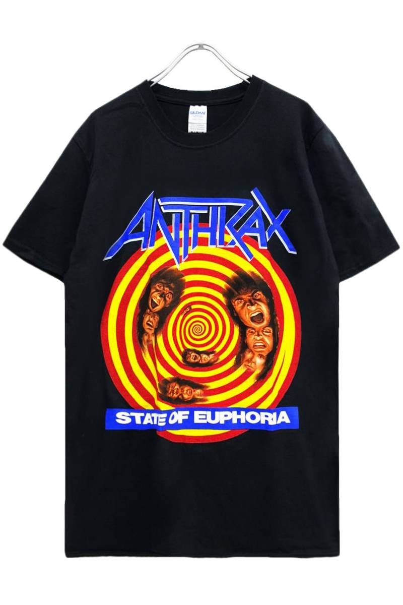 ANTHRAX UNISEX TEE: STATE OF EUPHORIA