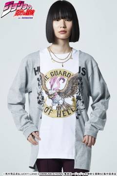 【予約商品】ジョジョの奇妙な冒険xglamb(グラム) Pet Shop Cutsew Gray