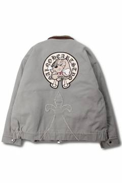 【予約商品】GALFY(ガルフィー)百合の紋紋カバーオール - Gray
