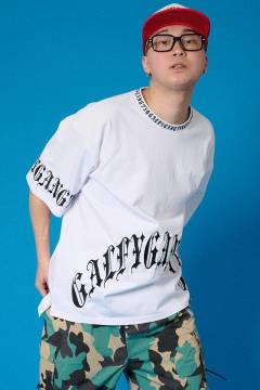 GALFY (ガルフィー) GAL之Hearts Tシャツ 再 WHITE