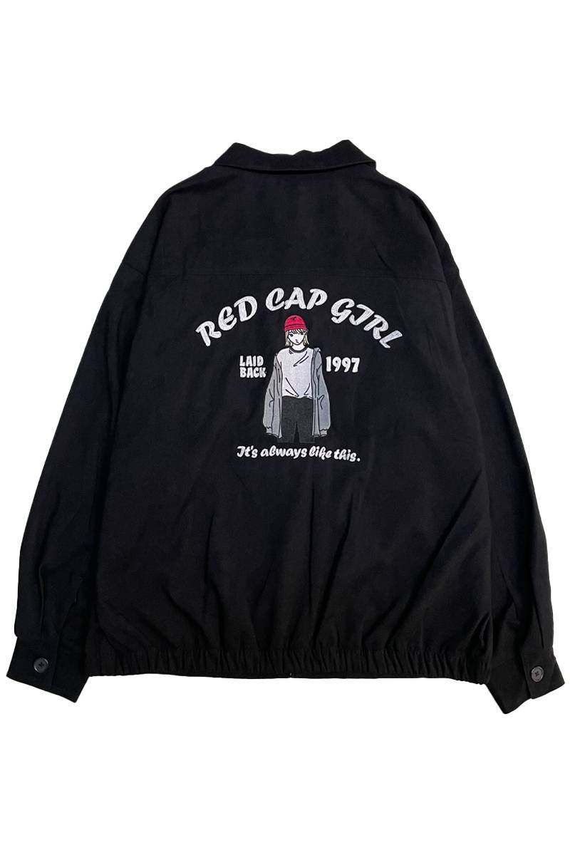 Red Cap Girl(レッド・キャップ・ガール) バック刺繍フルジップジャケット