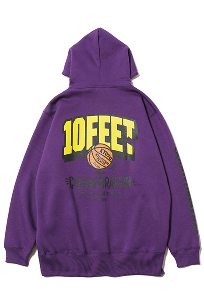 10-FEET x RUDIE'S(ルーディーズ) COLLABORATION 2024 HOODSWEAT - Purple