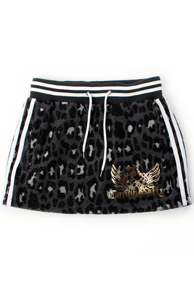 【予約商品】GALFY(ガルフィー)ガラ悪GALミニスカ - Black Leo