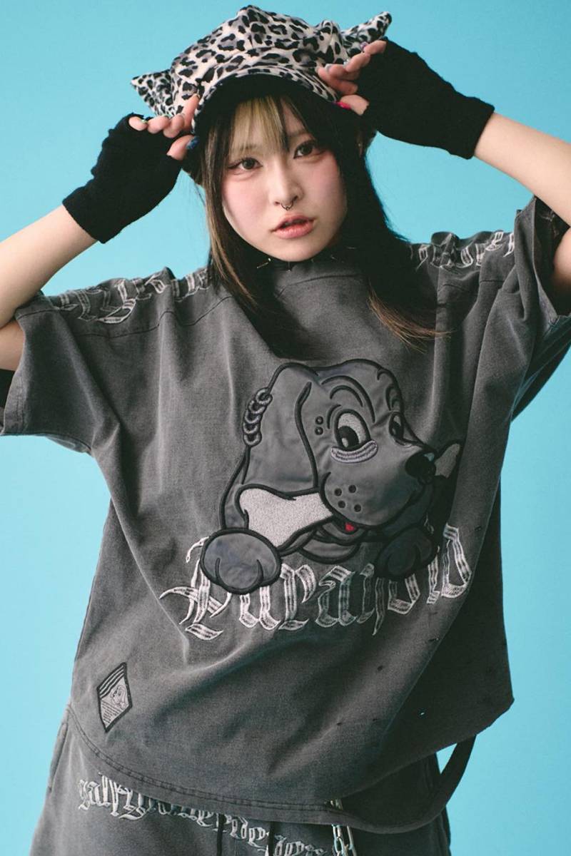 GALFY(ガルフィー) 病みに染まりしTシャツ BLACK / ロック GALFY(ガルフィー) 病みに染まりしTシャツ BLACK / ロック