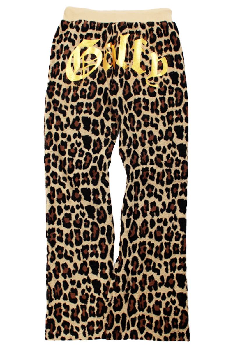 【予約商品】GALFY(ガルフィー) フユGAL 豹パンツ - Beige Leopard