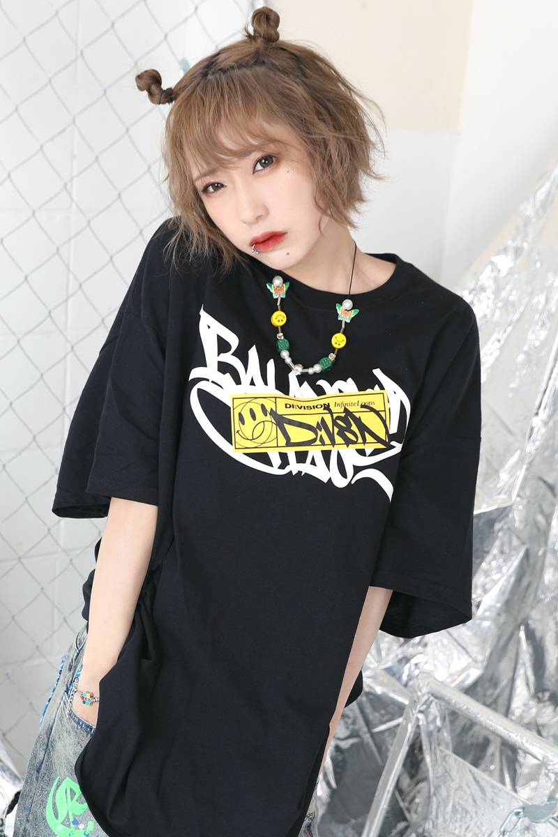 DI:VISION (ディヴィジョン) HELLOW Tee BLACK