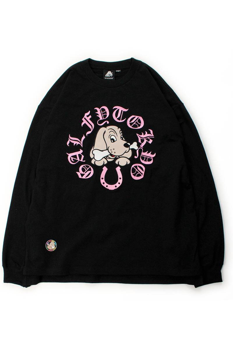 GALFY（ガルフィー）横揺れパリピロンTEE - BLACK