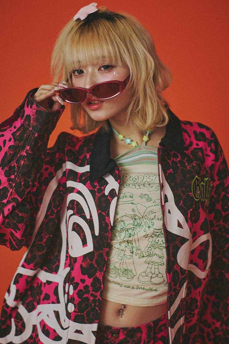 GALFY (ガルフィー)GAL  ひょうちゃんブルゾン - Pink