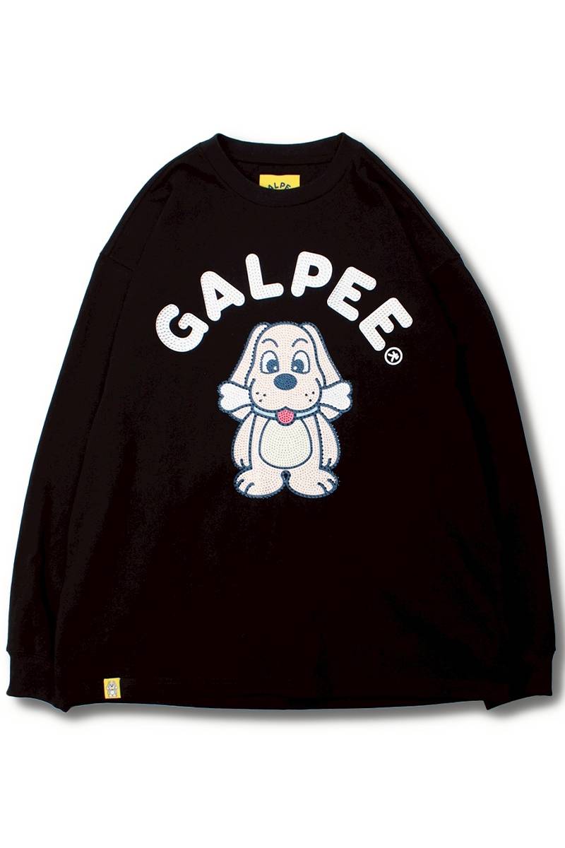 【予約商品】GALFY(ガルフィー)光るGALPE ロンTee - Black
