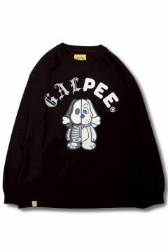 【予約商品】GALFY(ガルフィー)光るGALPE ゴーストロンTee - Black