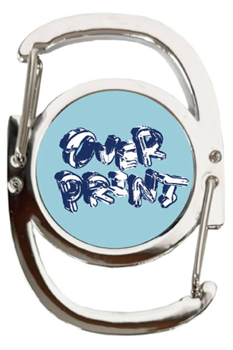 over print (オーバー・プリント) carabiner - B