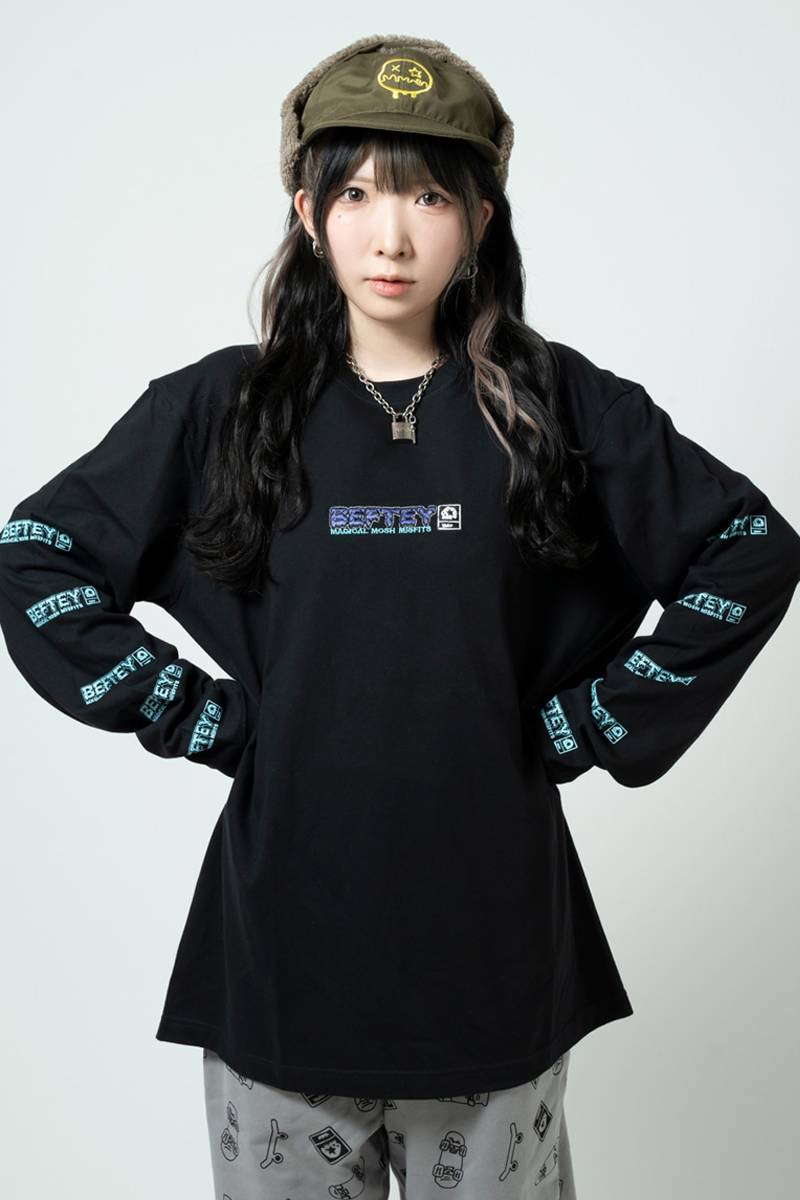 BEFTEY x MAGICAL MOSH MISFITS “MAGICAL MOSH BEFTEY” LONG TEE - BEFTEY