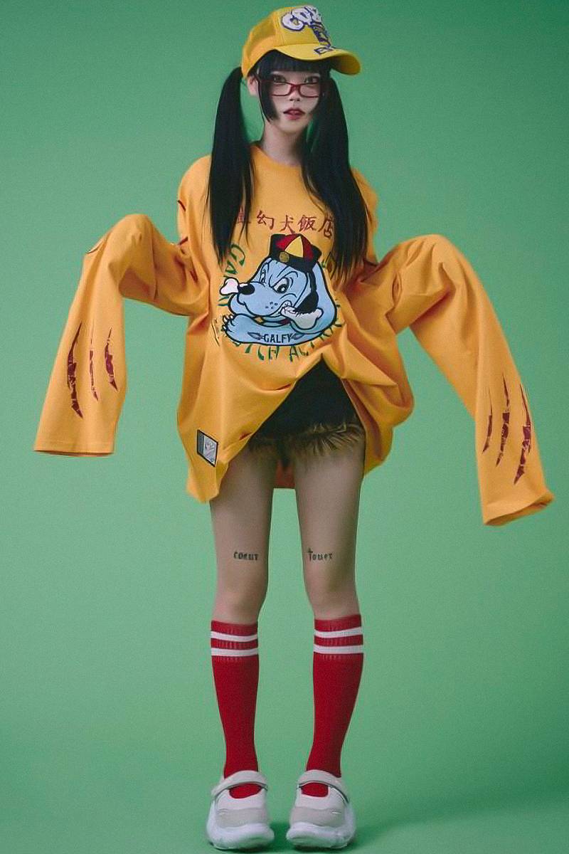 半額】GALFY(ガルフィー) “霊幻犬(キョンシー犬)Tee