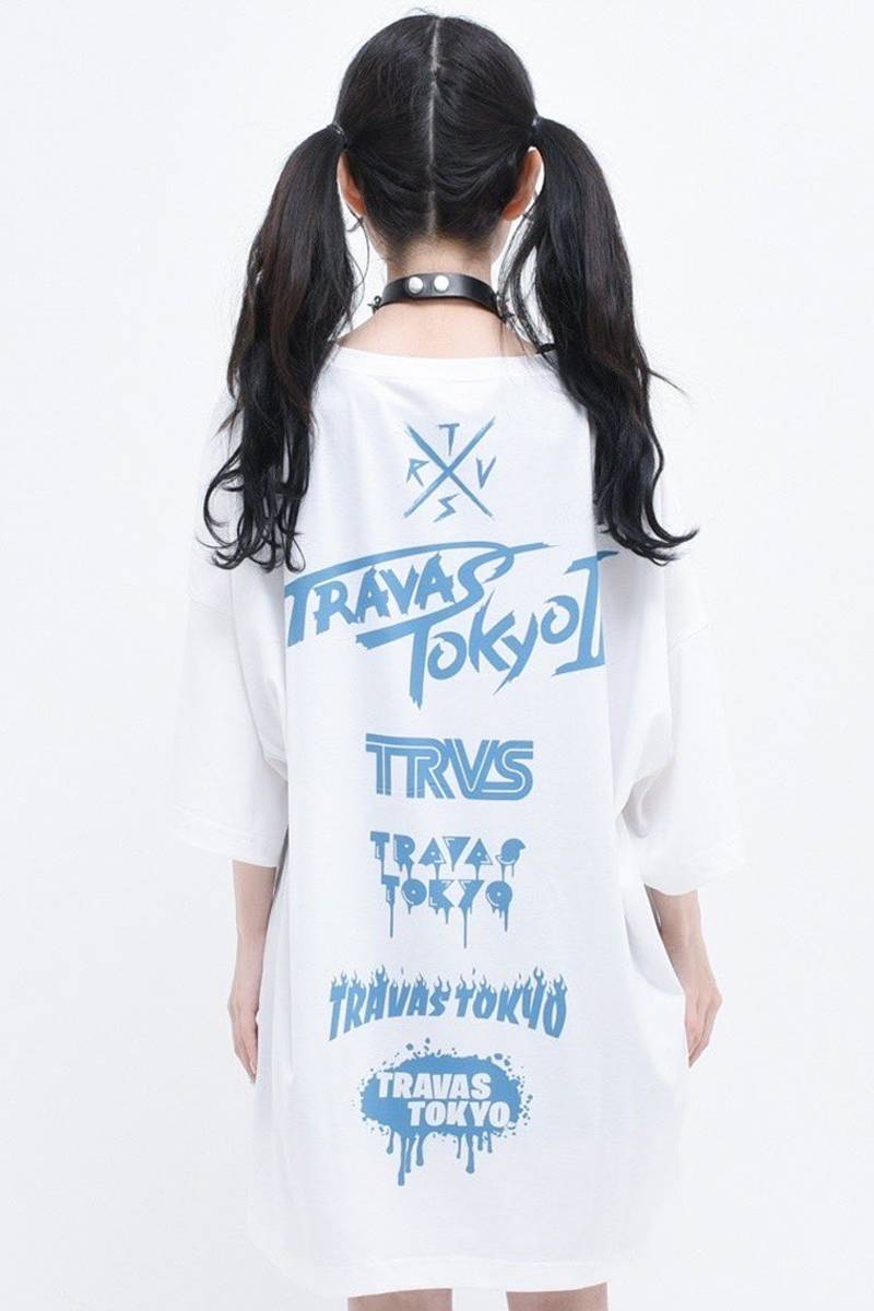 TRAVAS TOKYO【トラバストーキョー】Furry bear BIG Tee 2022Ver
