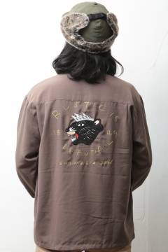 ANIMALIA AN20A-SH02 “R.I.B. SHIRTS”  BEIGE