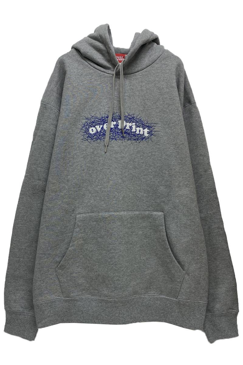over print(オーバープリント) over print Hoodie (heather gray)