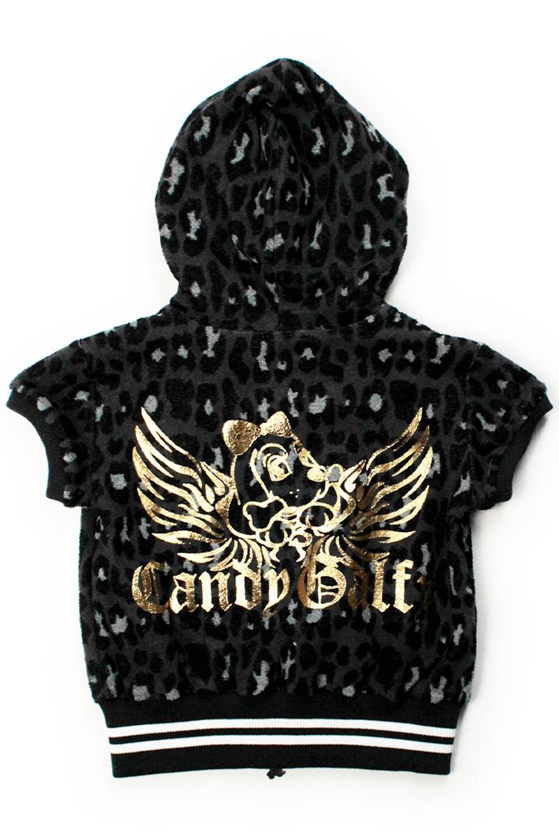 【予約商品】GALFY(ガルフィー)ガラ悪GALパーカー - Black Leo