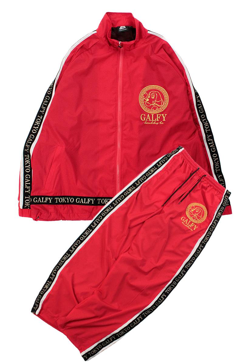 【予約商品】GALFY（ガルフィー）成金セットアップ - RED
