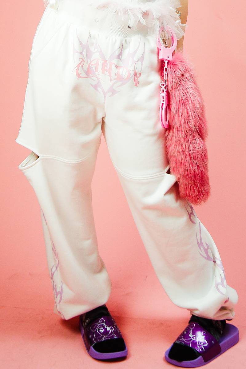 【予約商品】GALFY (ガルフィー) 病みギャルデビルスウェパン - O.White