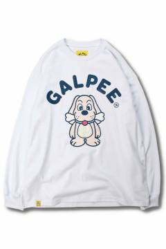 【予約商品】GALFY(ガルフィー)光るGALPE ロンTee - White