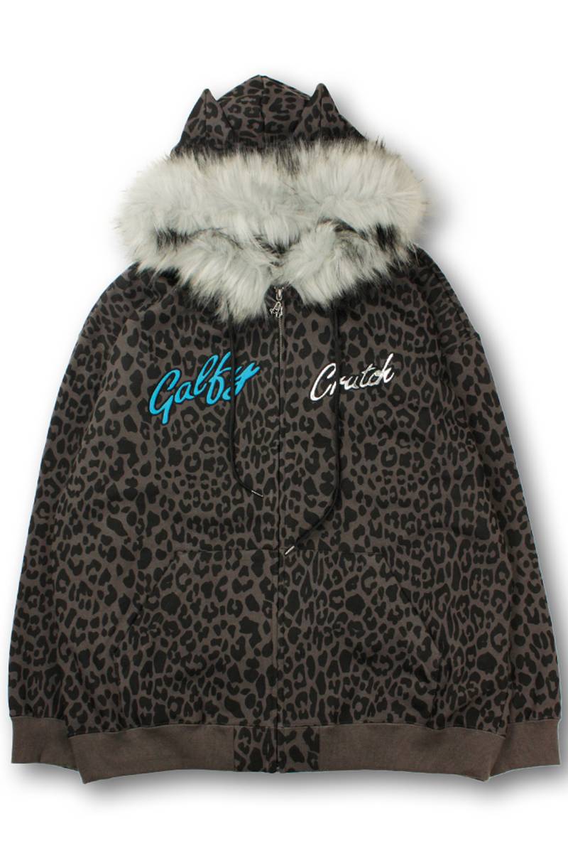 予約商品】GALFY(ガルフィー) 全ぎゃるの為のヒョウ柄ぱぁかぁ 予約商品】GALFY(ガルフィー) 全ぎゃるの為のヒョウ柄ぱぁかぁ