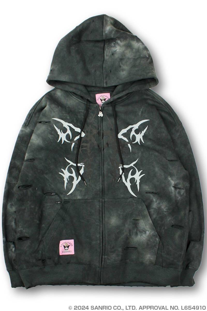 予約商品】クロミ×GALFY(ガルフィー) イルガルフィームラ染めZIP 予約商品】クロミ×GALFY(ガルフィー) イルガルフィームラ染めZIP