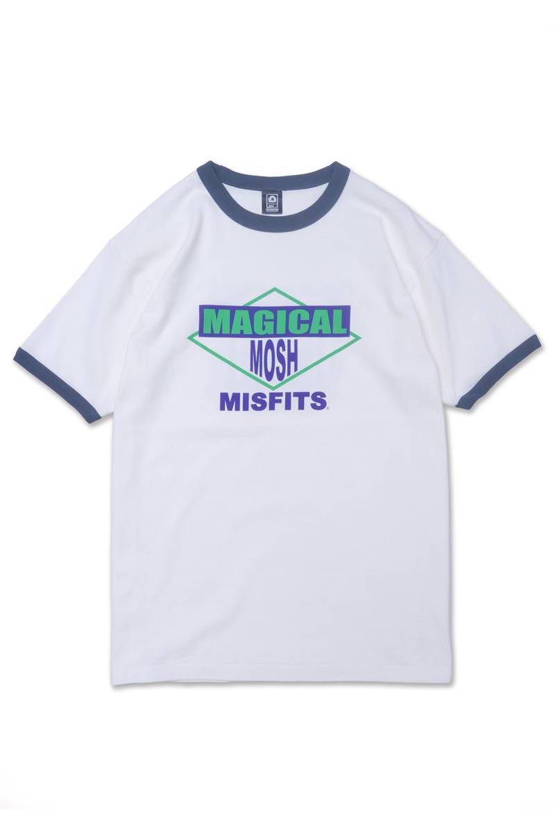 MAGICAL MOSH MISFITS(マジカル・モッシュ・ミスフィッツ)　MMM BOYS TEE - White × Green